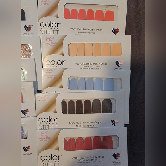 Lot of 10 Retired Color Street Nail Polish Sets - Picture 3 of 3